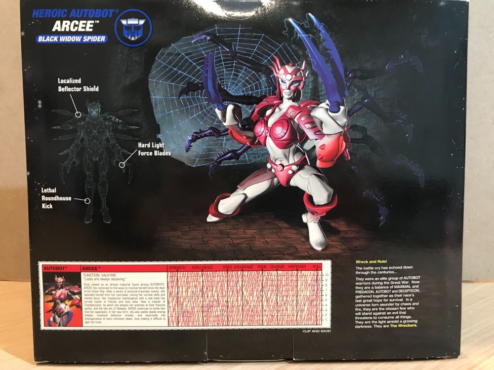 Transformers Botcon 2001 Exclusive Autobot Arcee
