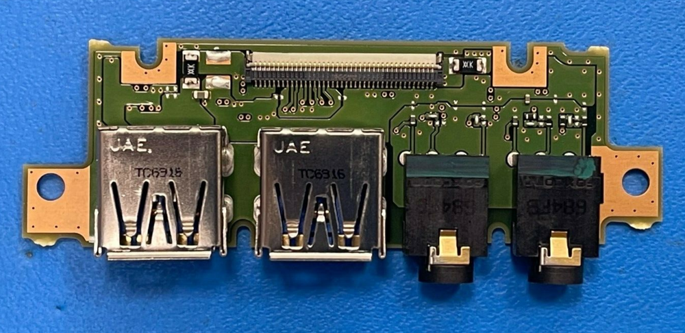 FUJITSU LIFEBOOK E554 AUDIO USB 3.0 PCB BOARD PLUS CABLE RIBBON