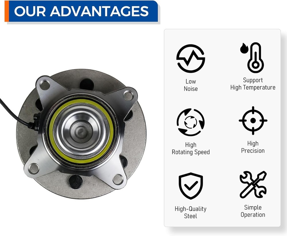 Front Wheel Hub Bearing Assembly for Ford