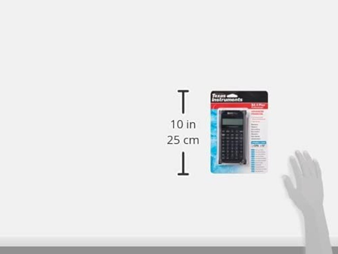 Efficient BA II Plus Calculator with Automatic Power Down Feature for Durability