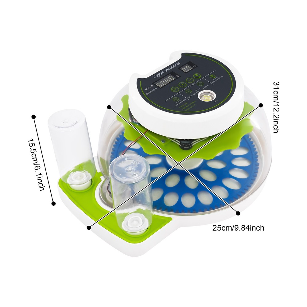 33 Eggs Quail Egg Incubator Modern Small Quail Brooder Poultry Quail Incubator