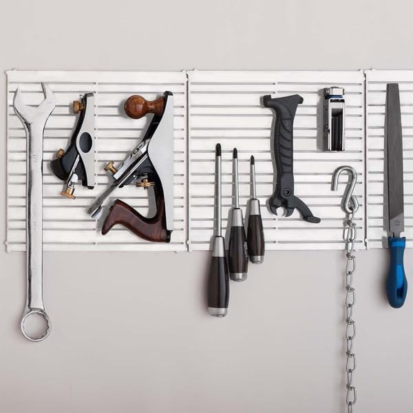 Magnetic Tool Holder - 12x12in Garage Organization Panel - Magnetic 1-Pack