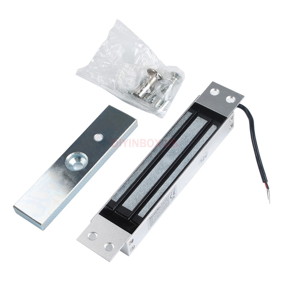 Electric Magnetic Lock Door Access Control System 600lbs Holding Force DC12V
