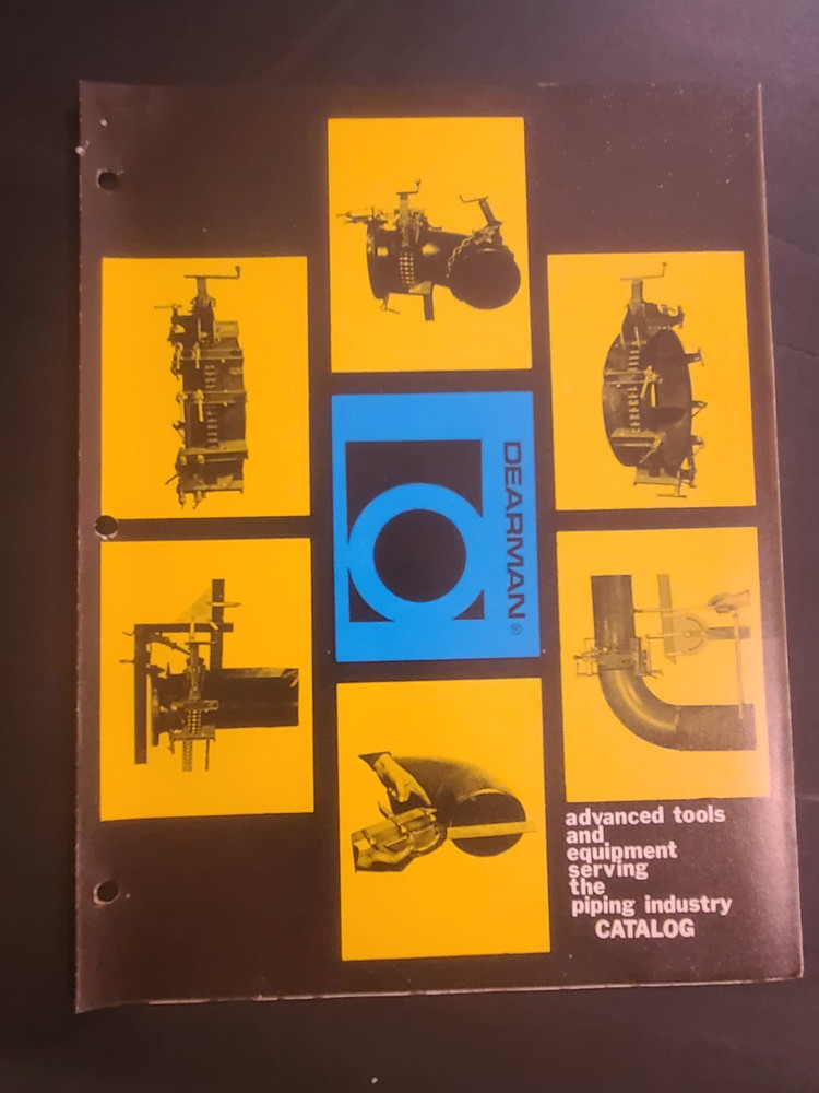 Vintage Dearman Pipefitting Tool Catalog