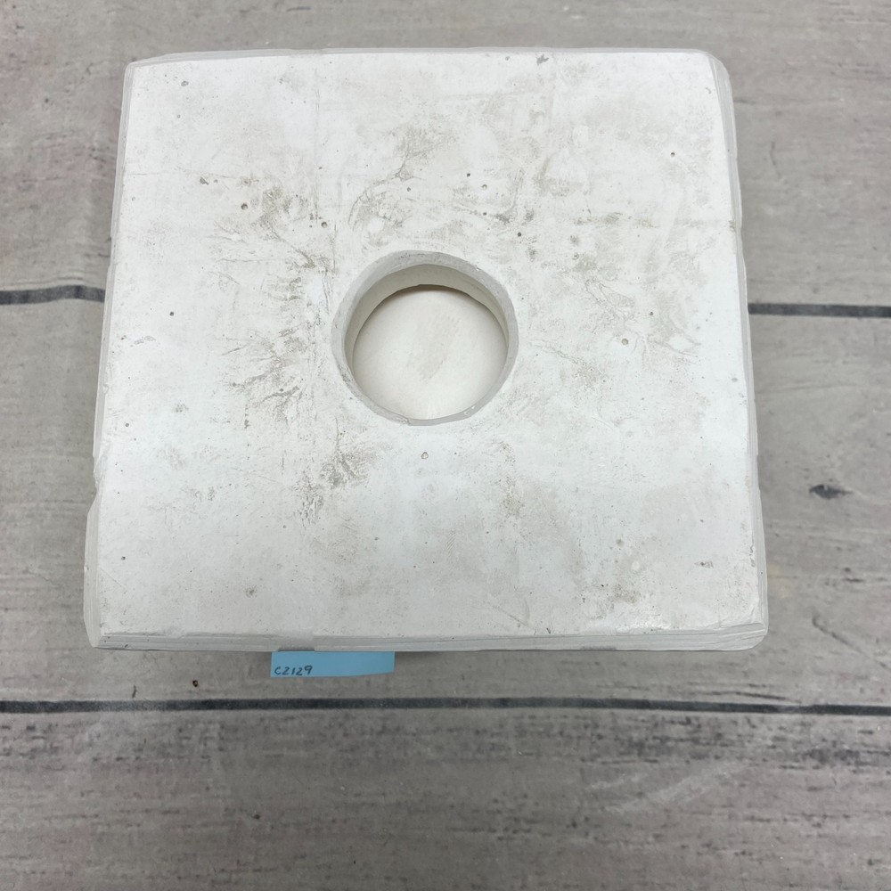 Vintage 1995 Boothe Mold Ceramic Casting Mold Plain Dip Inserts #1068