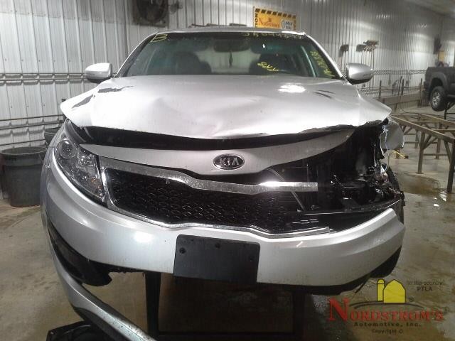 2012 Kia Optima Passenger Front Headrest Only Gray Cloth