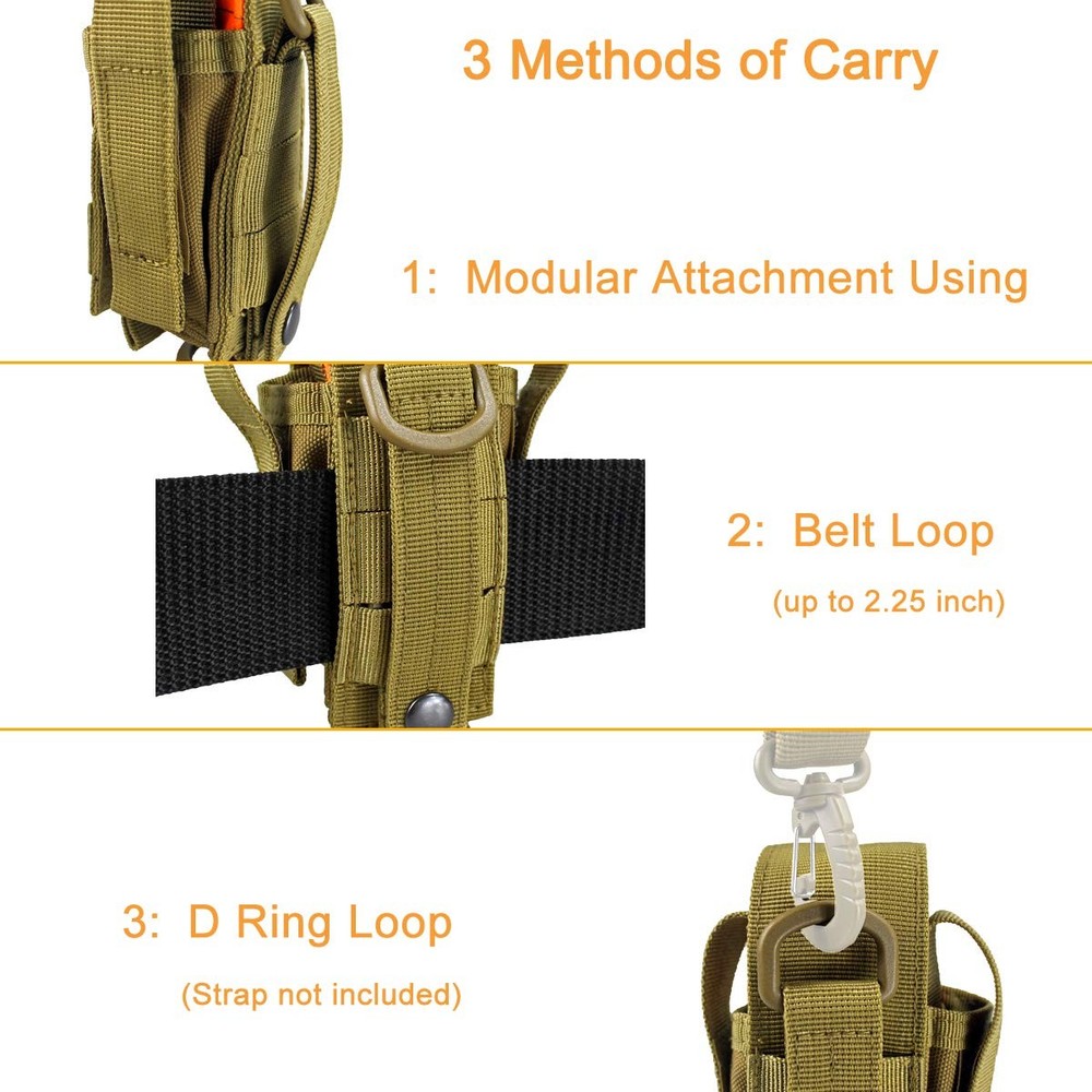 Tool Holster Sheath Universal Multi Pockets Tool Organizer Heavy Duty Constru...