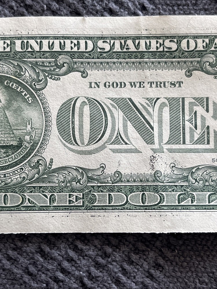Multi Error Dollar Bill (misaligned, Overink, Gas Pump) #85728000