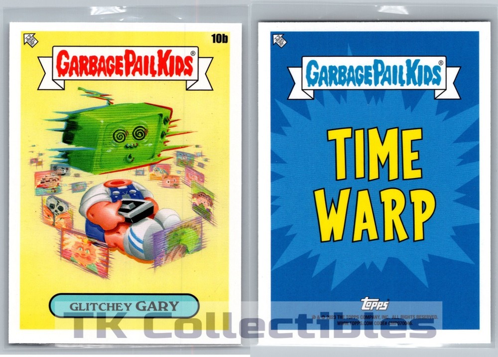 2023 Garbage Pail Kids InterGOOlactic Mayhem Time Warp 20-Card Insert Set