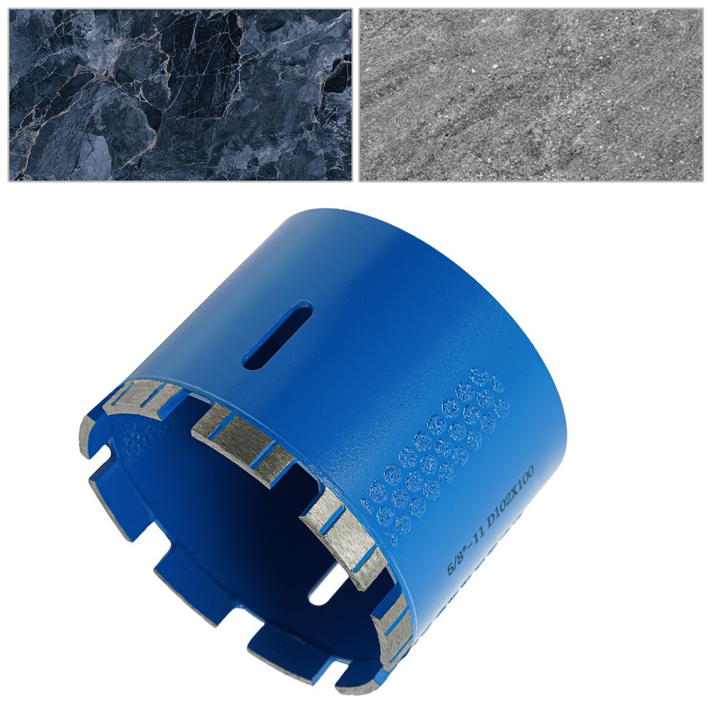 Diamond Core Drill, Drilling Bit, 5/8-11 Thread Diamond Drilling Bit Blue