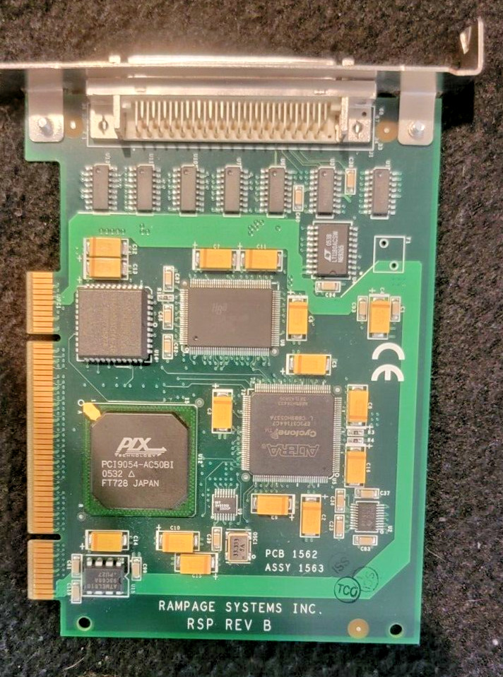 Screen PCI Interface for the Rampage Workflow