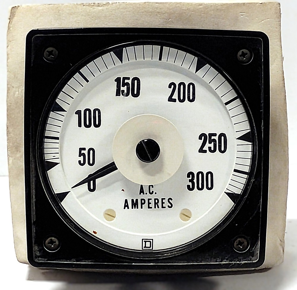Square D EAIAF-300 0-300 A AC Panel Meter