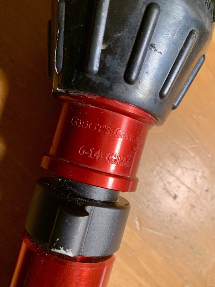 GRIOT'S GARAGE FIRE HOSE NOZZLE