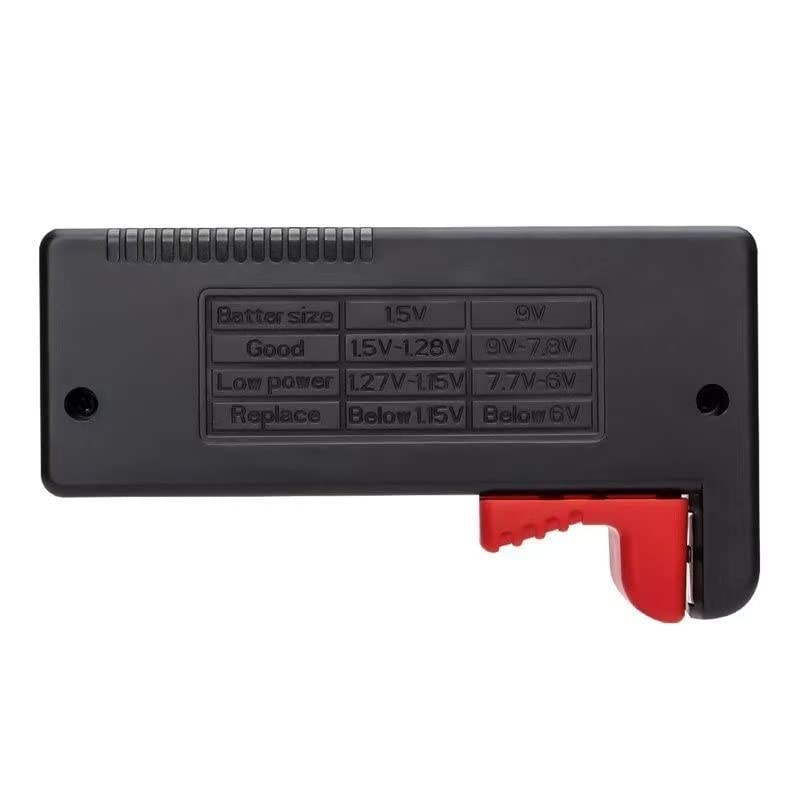 2 Pack Battery Tester, Universal Battery Checker for AA / AAA / C / D / 9V
