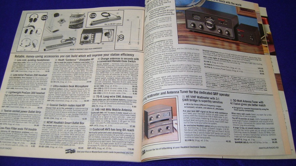 Nice Heathkit Catalog Spring 1984 #865R BIN $19.95 SHIPPED