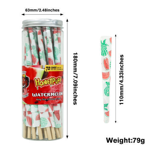 72PC 110mm Fruit Flavored Pre-Rolled Cigarettes-Easy Use, Fast Ship, Bulk Deal