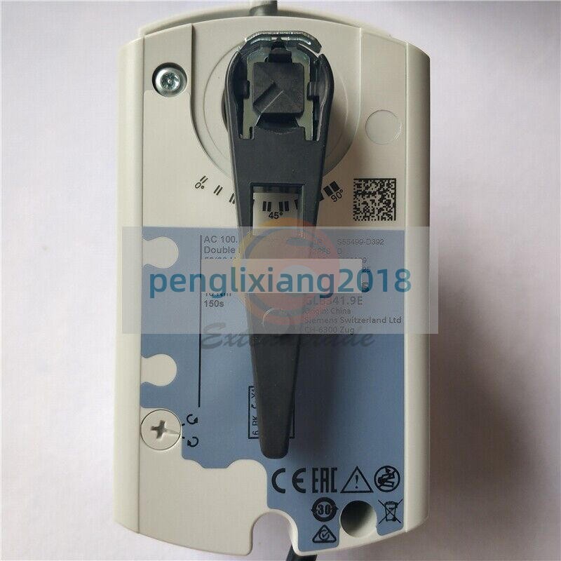 ONE Siemens GLB341.9E valve actuators New