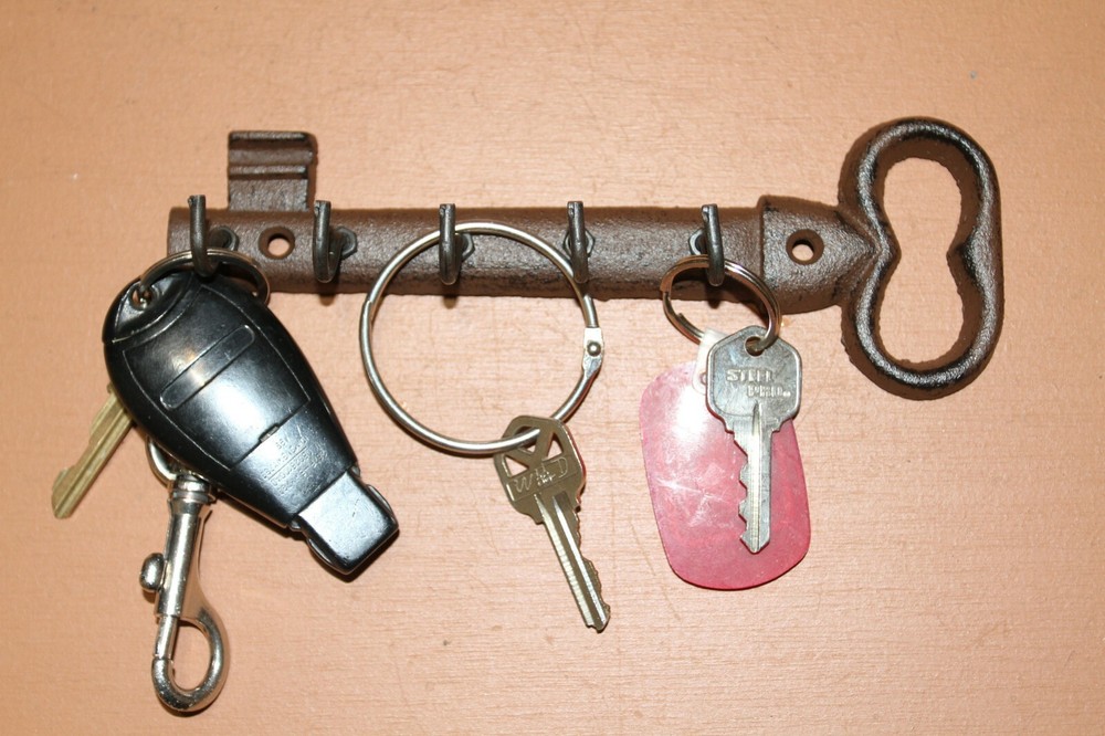 Vintage style decorative tools wall hooks decor cast iron Handyman Basics -4 pcs