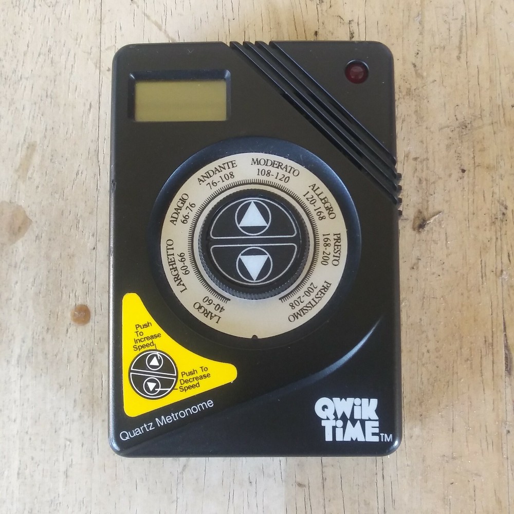 Quick Qwik time QT 3 Quartz Metronome
