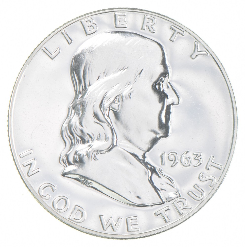 1963 Proof Franklin Half Dollar