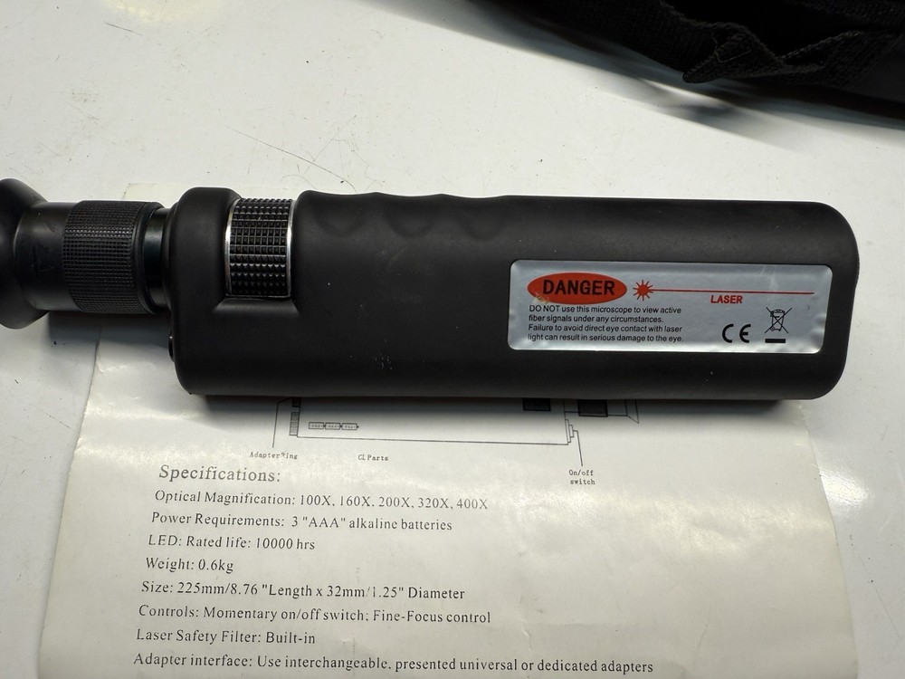 CL-Series Hand Held Fiber Microscope