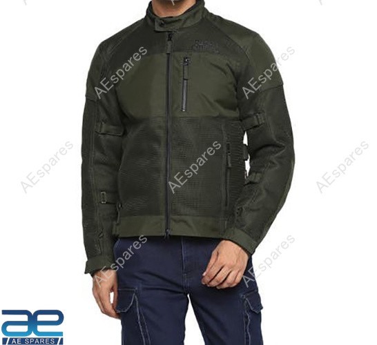 Forge Riding Jacket Black For Royal Enfield Rider S2u