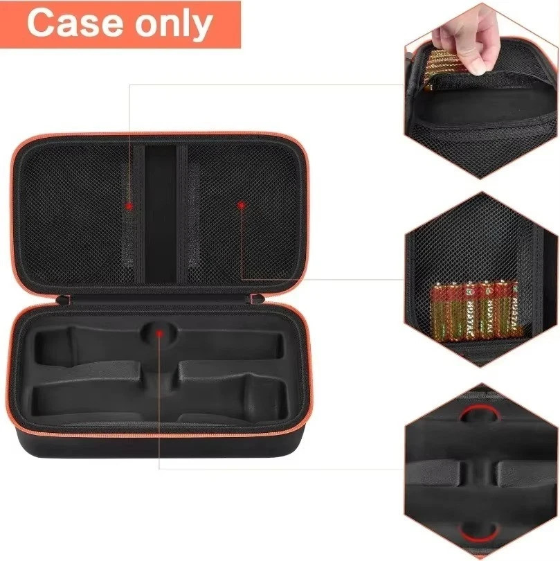 Wireless Microphone Case for JBL Partybox Wireless Two Microphone System Singing