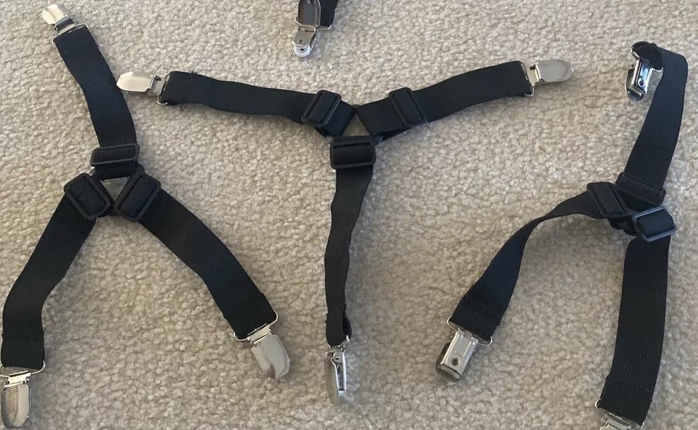Bed Corner Grippers Euc! Only 3 Missing 1