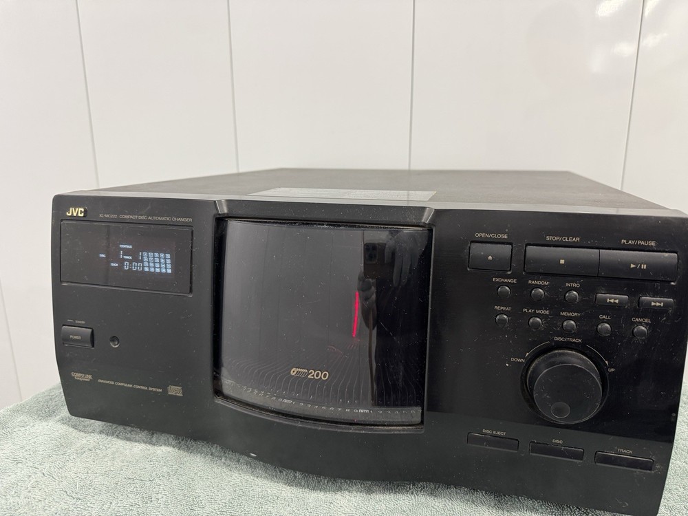 JVC XL MC222 200 Disc CD Changer Works Tested