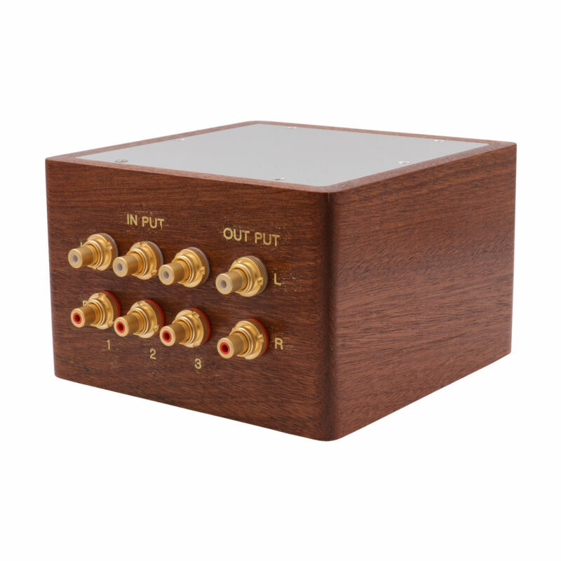 1PC High End Audio Sources Input Selector Switch HiFi Sound Output Splitter RCA