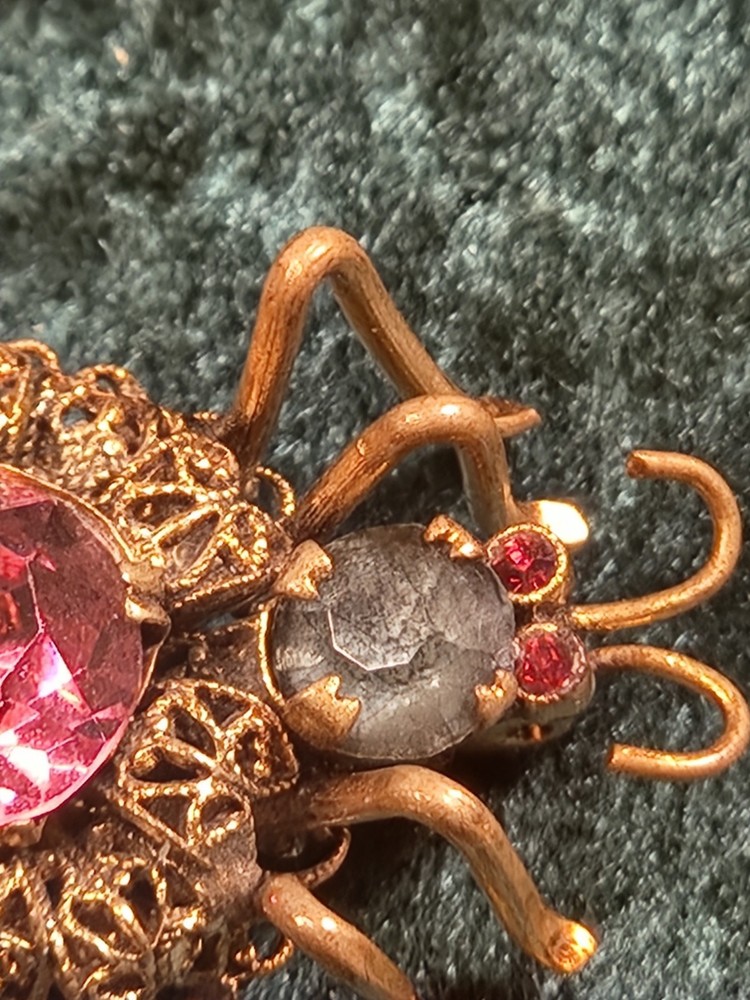 Czechoslovakian Spider Brooch
