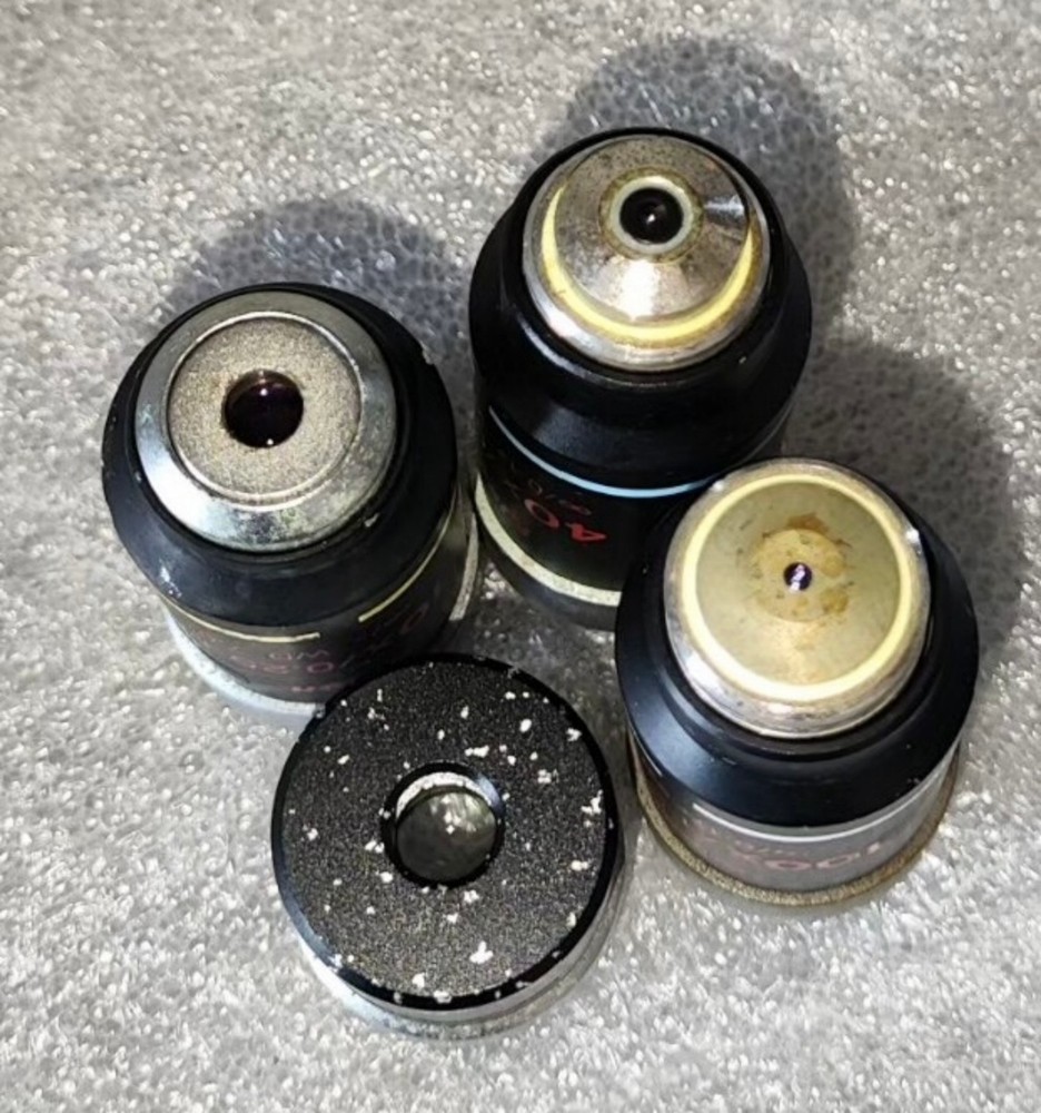 Nikon polarizing microscope objective set Infinity objective lens