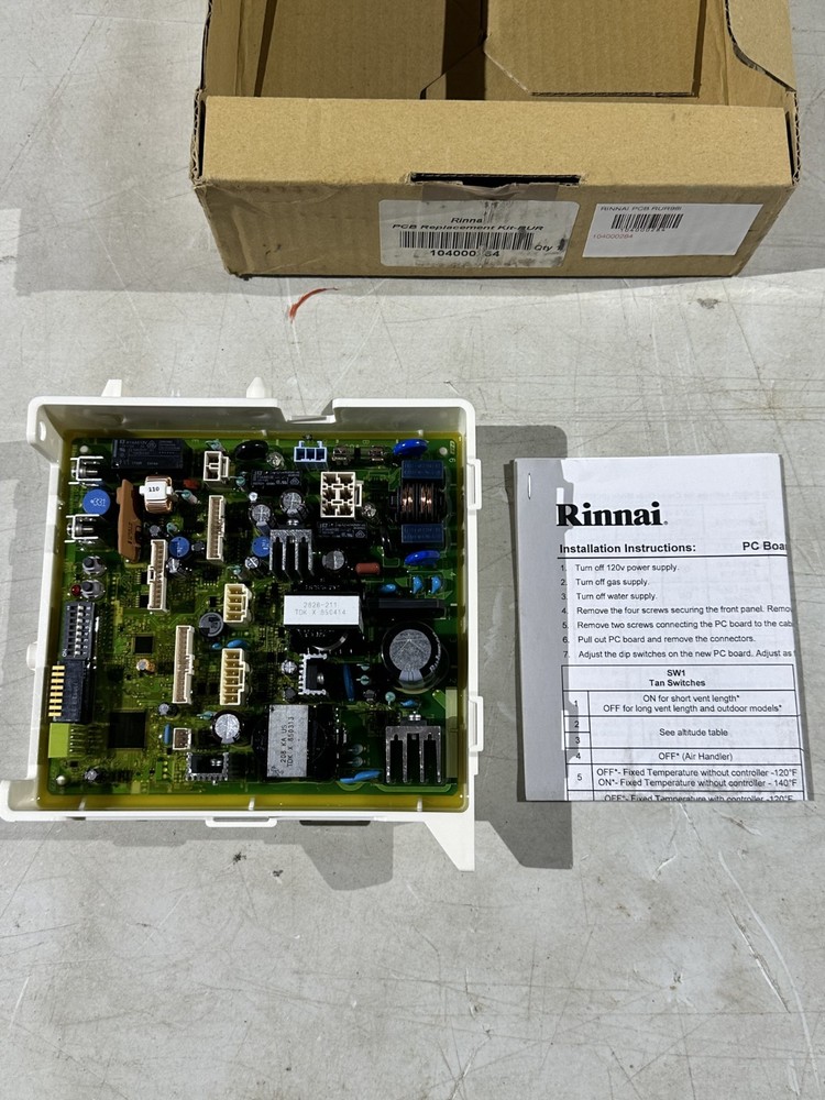 104000284 | Rinnai PC Board RUR98i