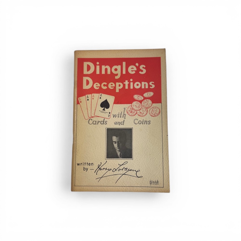DINGLE'S DECEPTIONS BY HARRY LORAYNE / Vintage Magic Book