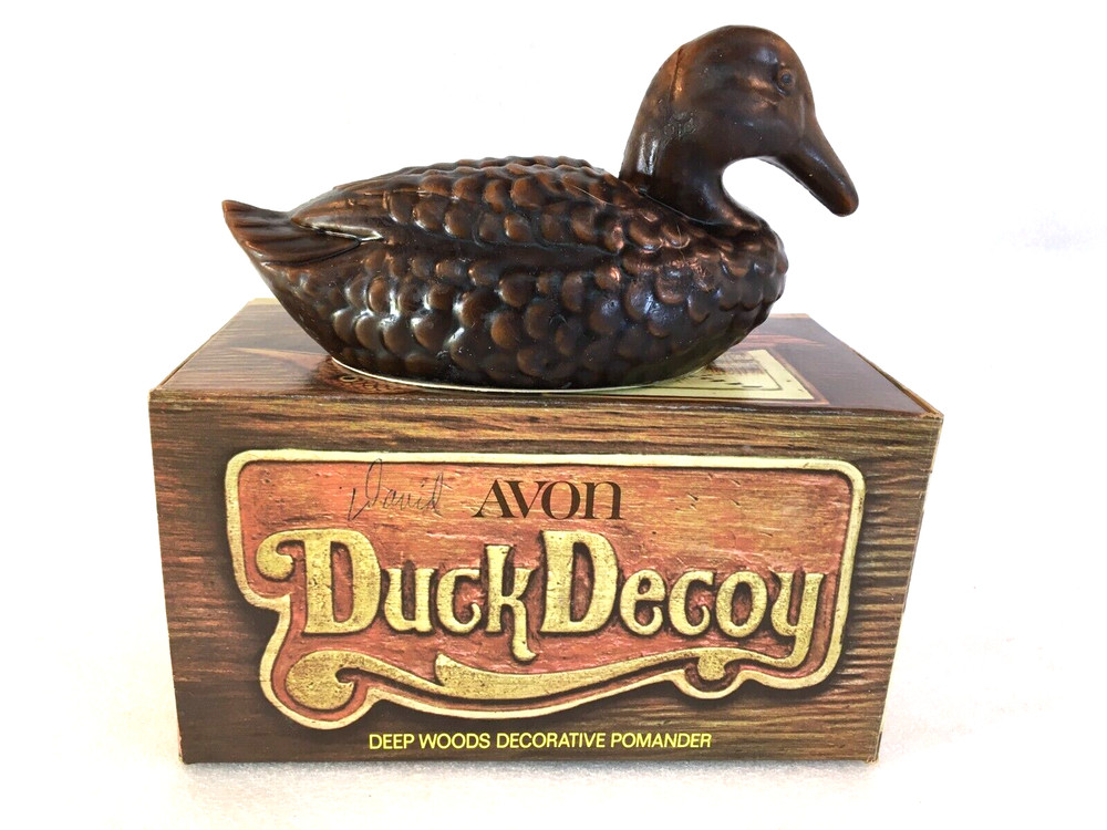 Avon DUCK DECOY Deepwoods Decorative Pomander