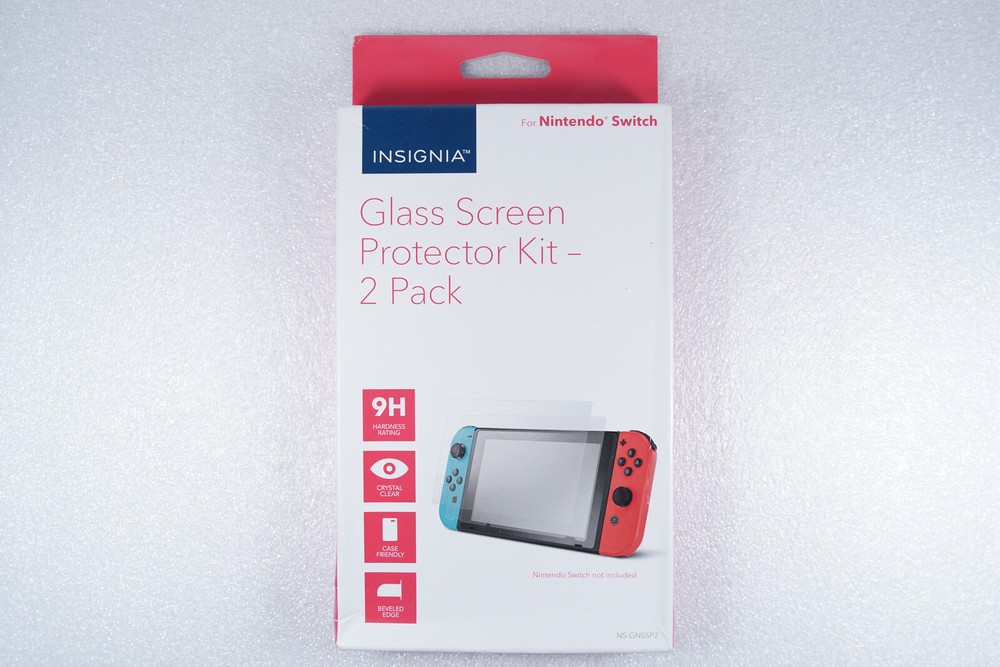 Insignia - Glass Screen Protector for Nintendo Switch (2-Pack) - Clear