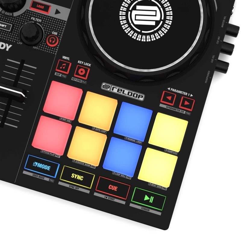 Reloop Ready 2-channel Portable Performance DJ Controller For Serato (243598)