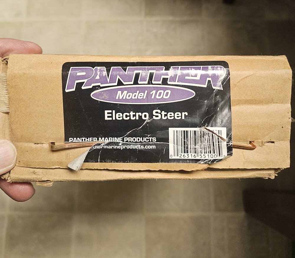 Panther Marine Model 100 Electro Steer - Fresh water complete all electronics