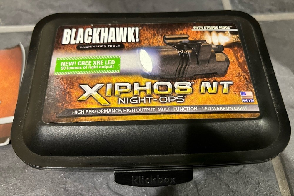 BLACKHAWK Xiphos NT Night-Ops Weapon Rail Light