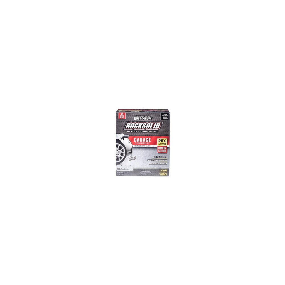 Rocksolid 60003 Garage Coating Kit, Gray, 76 oz. - Quantity 1