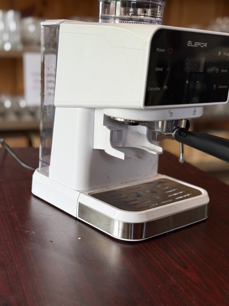 Elefor K007 Espresso machine , Grinder and Coffee