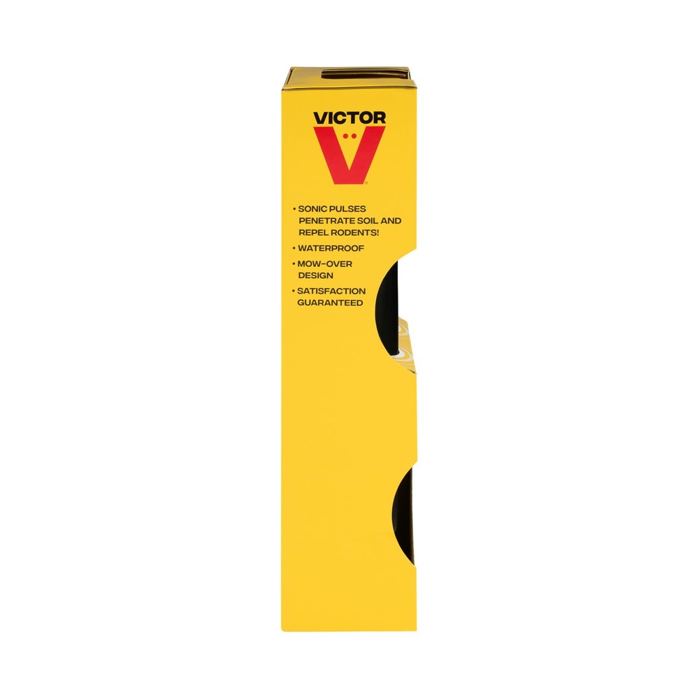 Victor M9012 Sonic Spike Mole Gopher Repellent 2 Pack