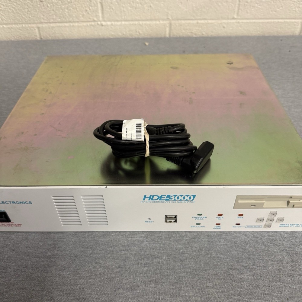 Link Electronics HDE-3000 HD Encoder/Graphics Generator