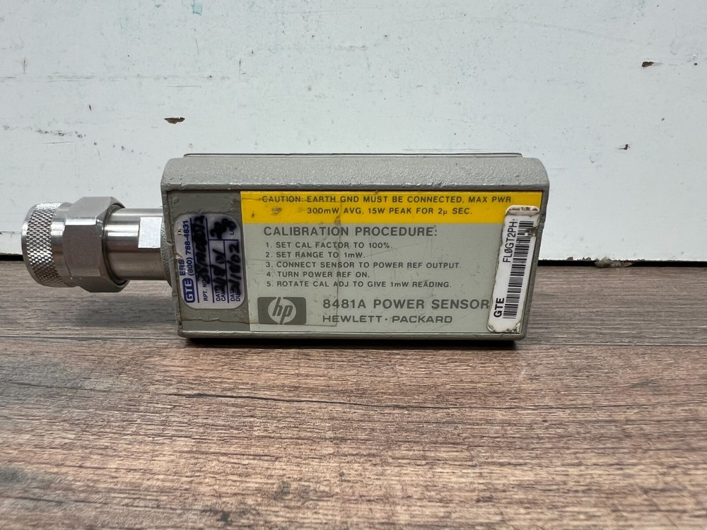 HP 8481A Power Sensor not working