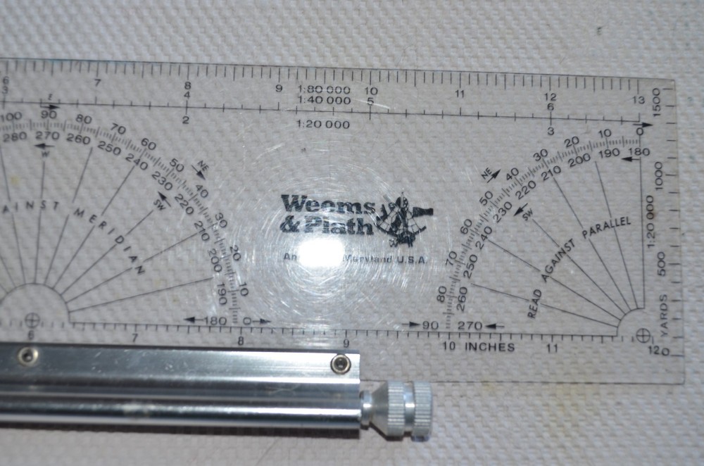 Weems & Plath Marine Navigation Parallel Plotter #120
