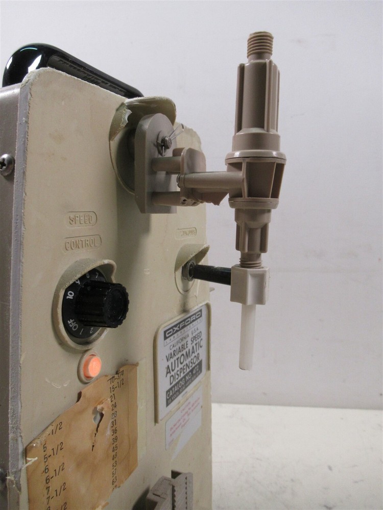 Oxford Laboratories Variable Speed Automatic Dispensor 472 Dispenser