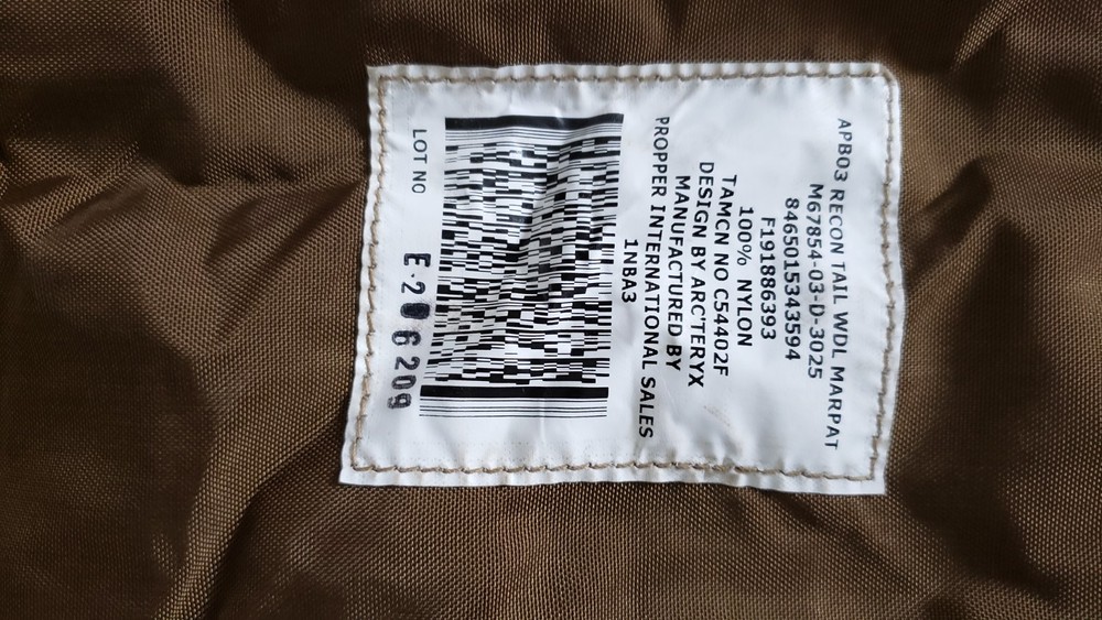 APB03 ILBE Recon main pack complete plus accessory pouches