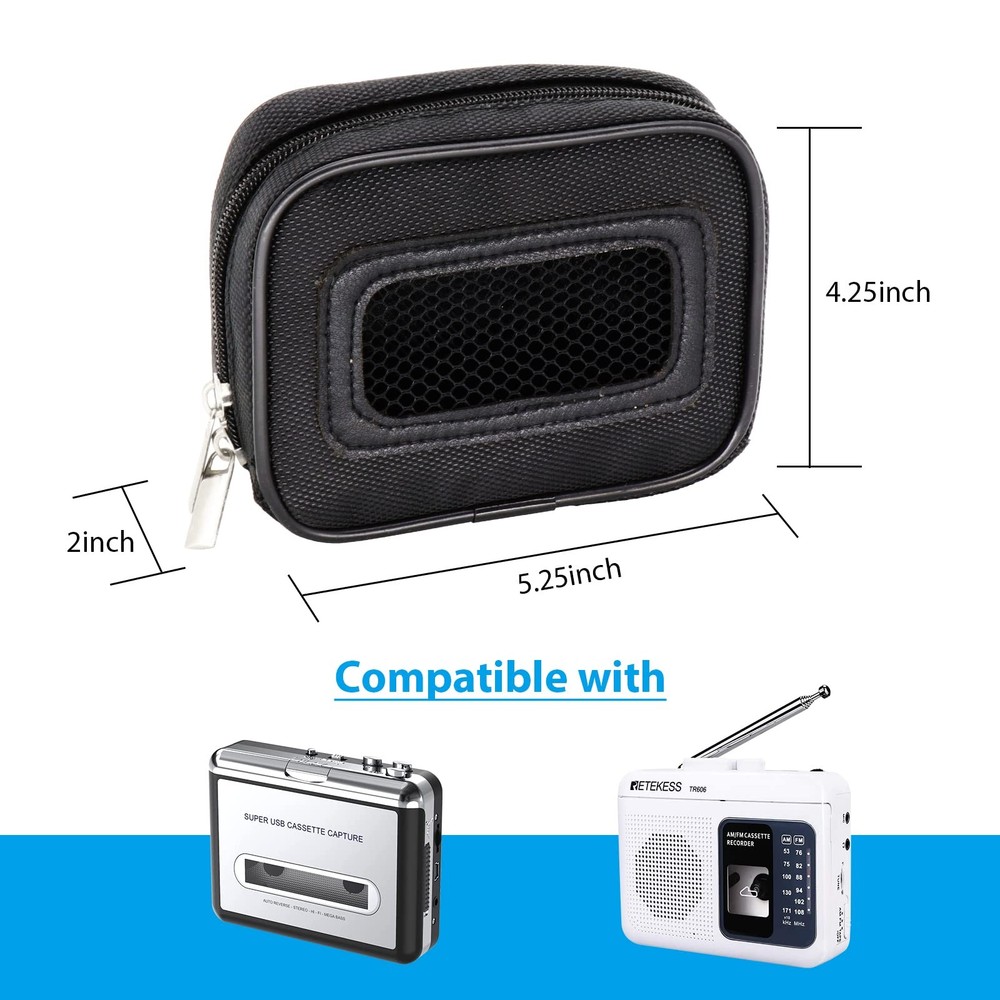 Cassette Player Case for ByronStatics/for Reshow/for DigitNow/for SEMIER/for ...
