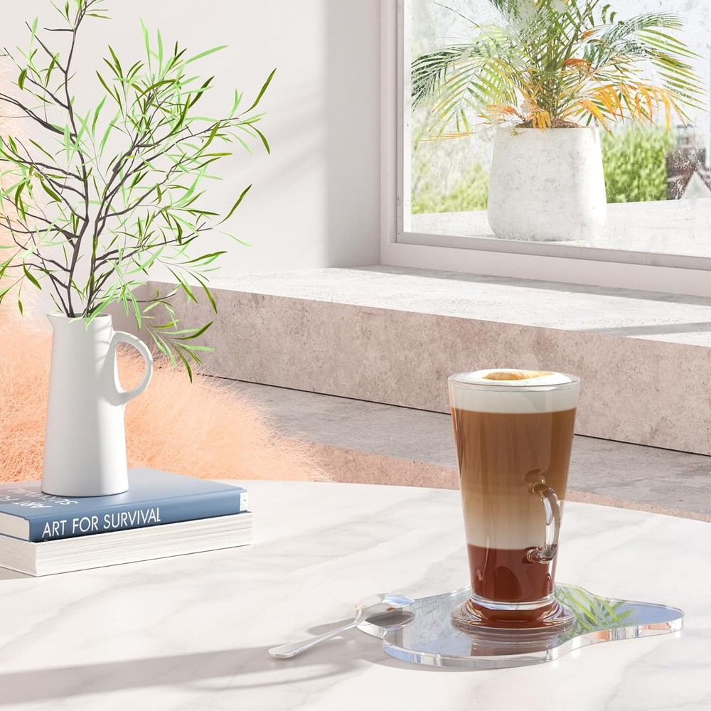 Acrylic Coaster Clear Cloud Shape