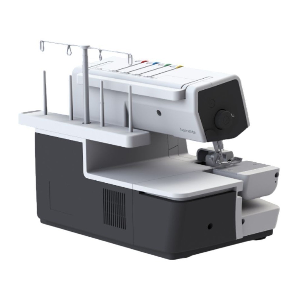 Bernette 64 Airlock Overlocker Easy Air Threading LED Lights (White)